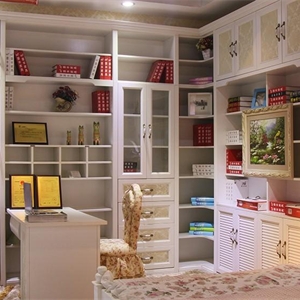 轉(zhuǎn)角書(shū)柜組合